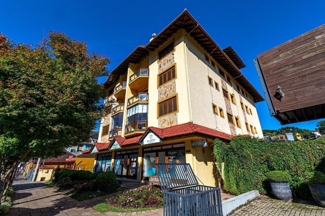 Rosa Edificio Jardim Da Serra Gramado Zewnętrze zdjęcie